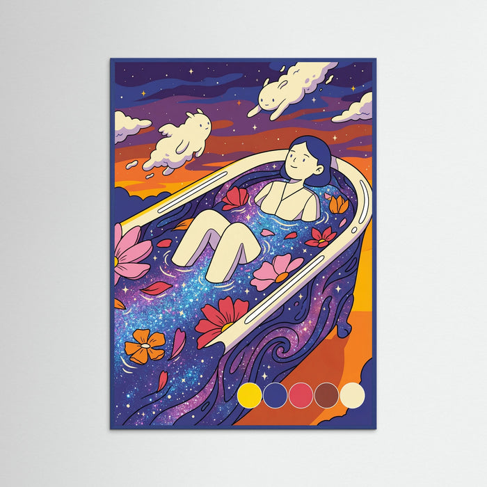 Blue Wood Indoor Cosmic Escape