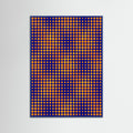Blue Wood Infinite Dots