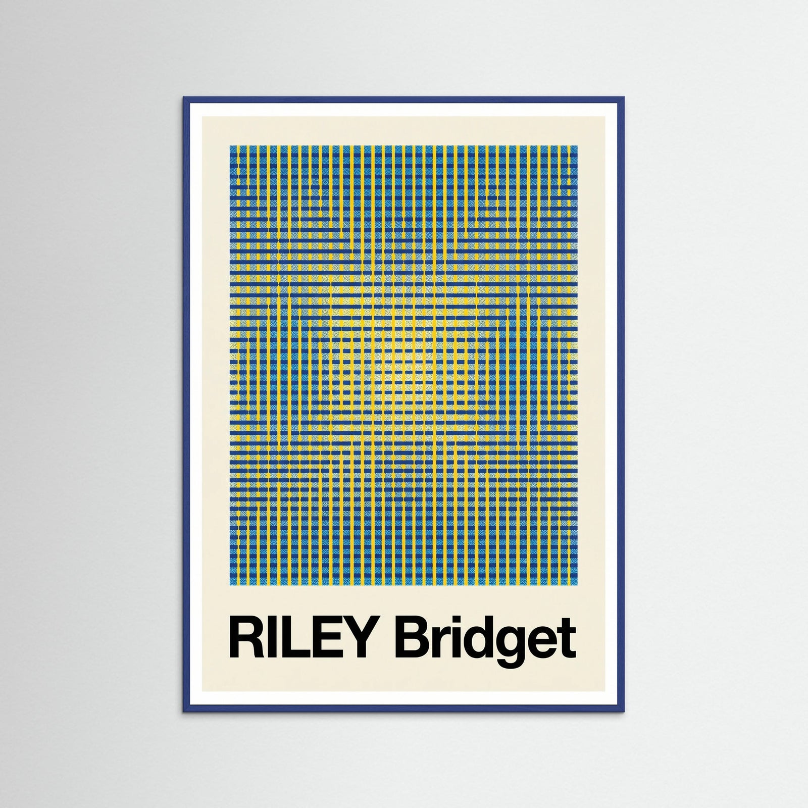 Blue Wood Infinite Green Dots