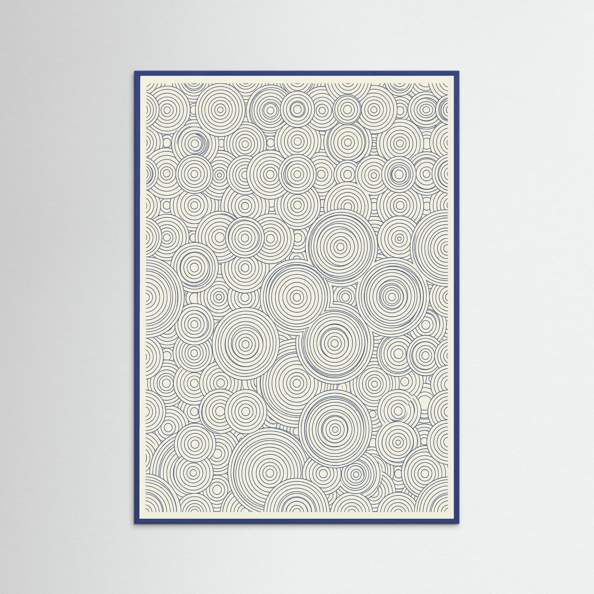 Blue Wood Infinity Grid