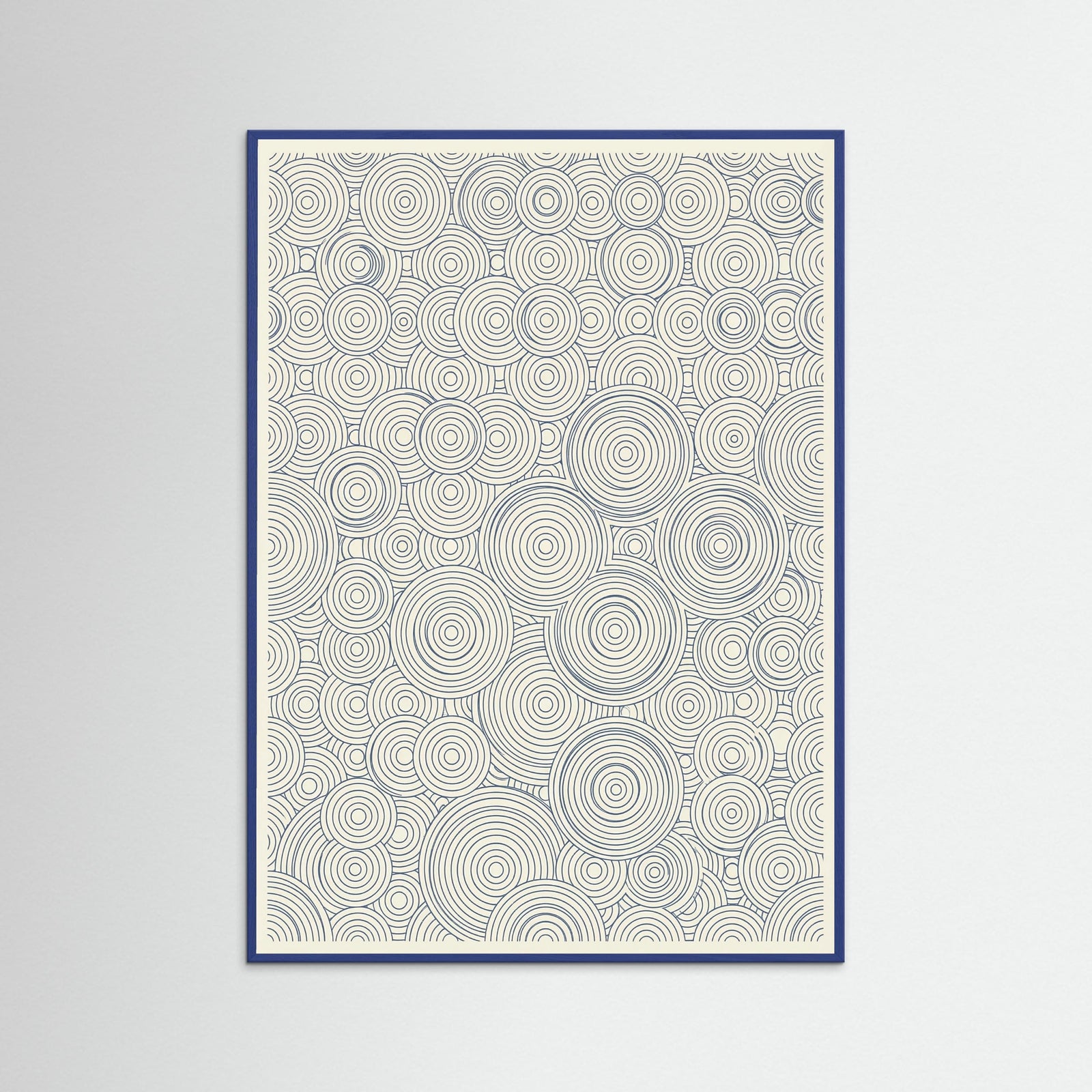 Blue Wood Infinity Grid