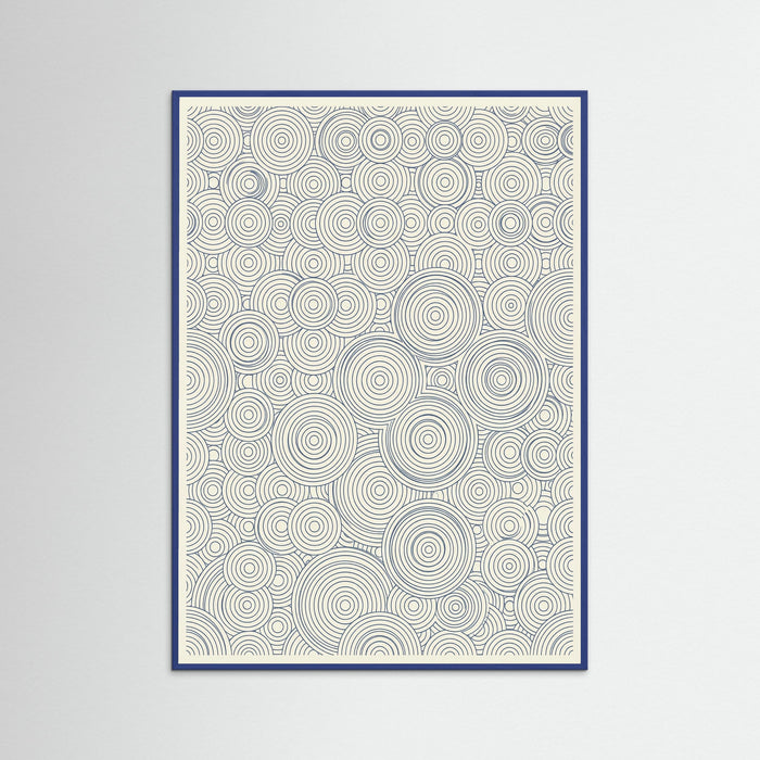 Blue Wood Infinity Grid