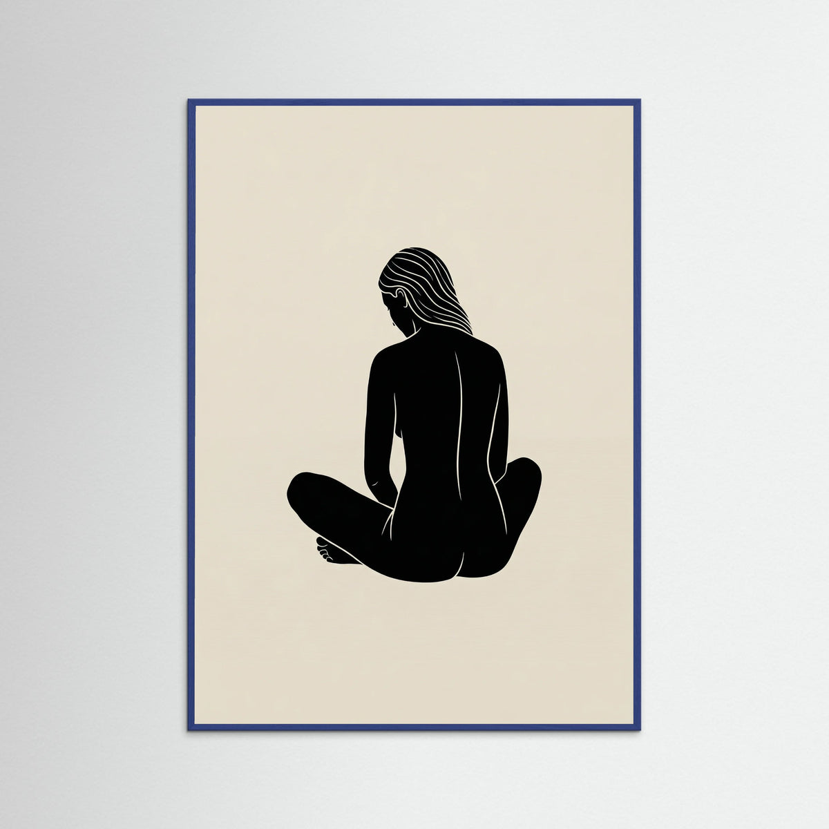 Blue Wood Inner Embrace