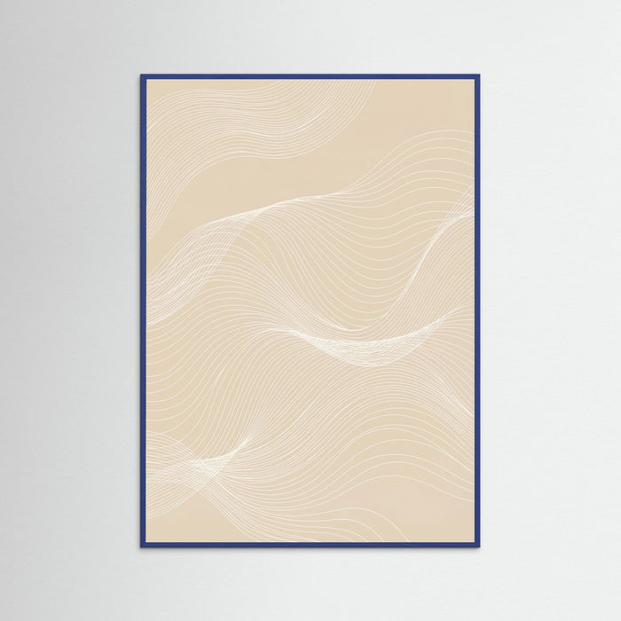 Blue Wood Intertwined Flow