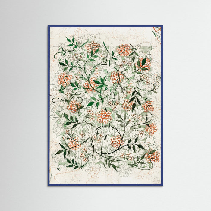 Blue Wood Jasmine Vine Elegance