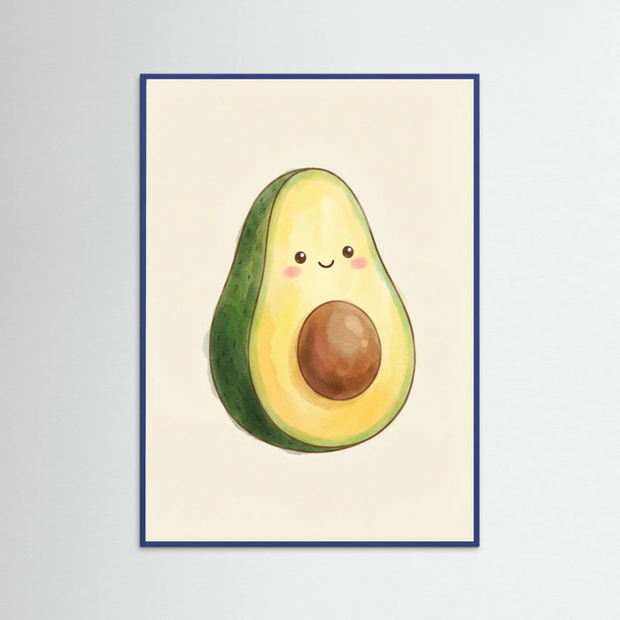 Blue Wood Joyful Banana Friend