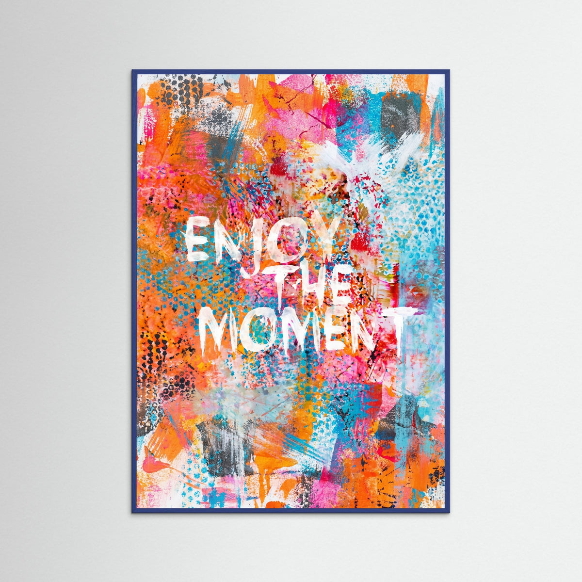 Blue Wood Joyful Hues