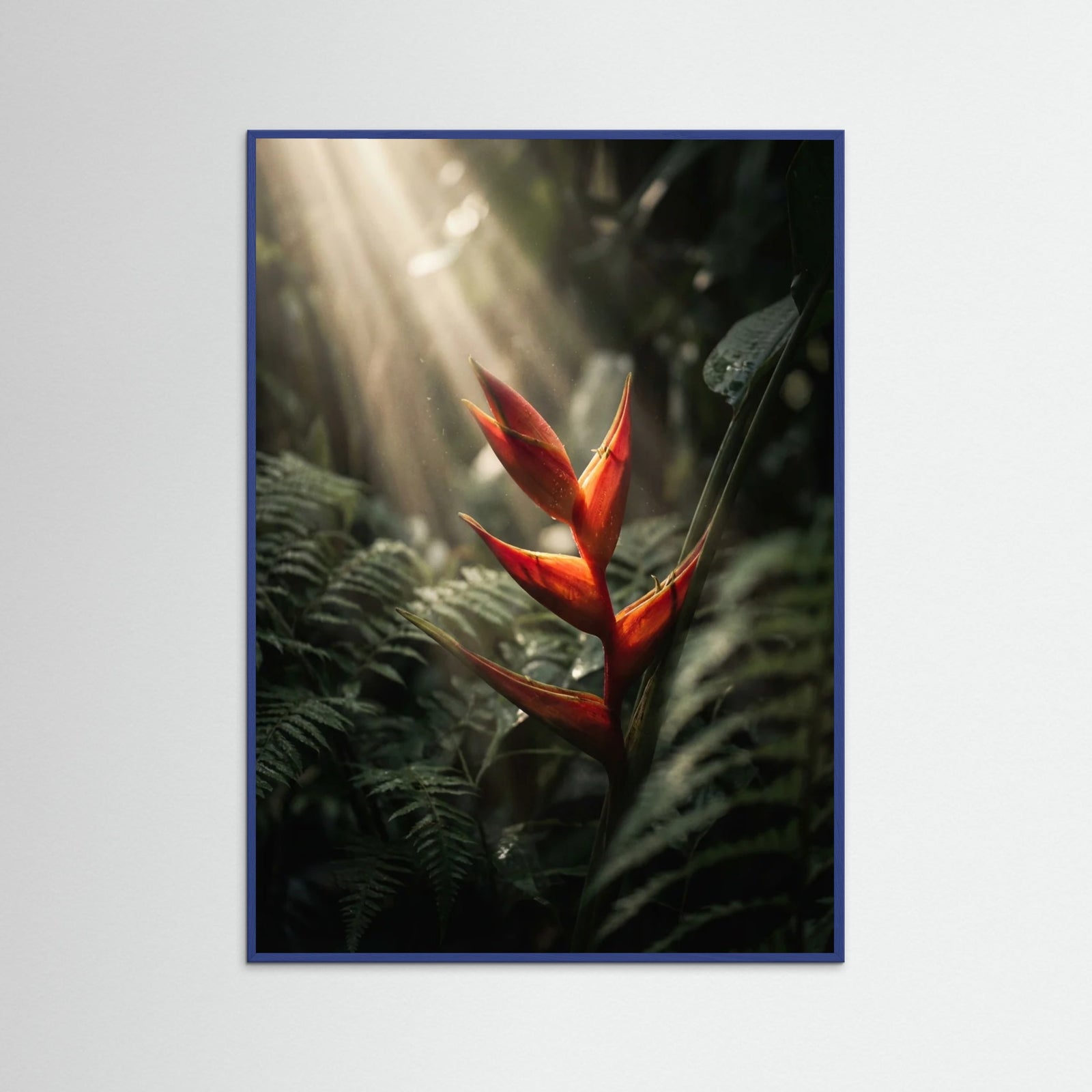 Blue Wood Jungle Glow