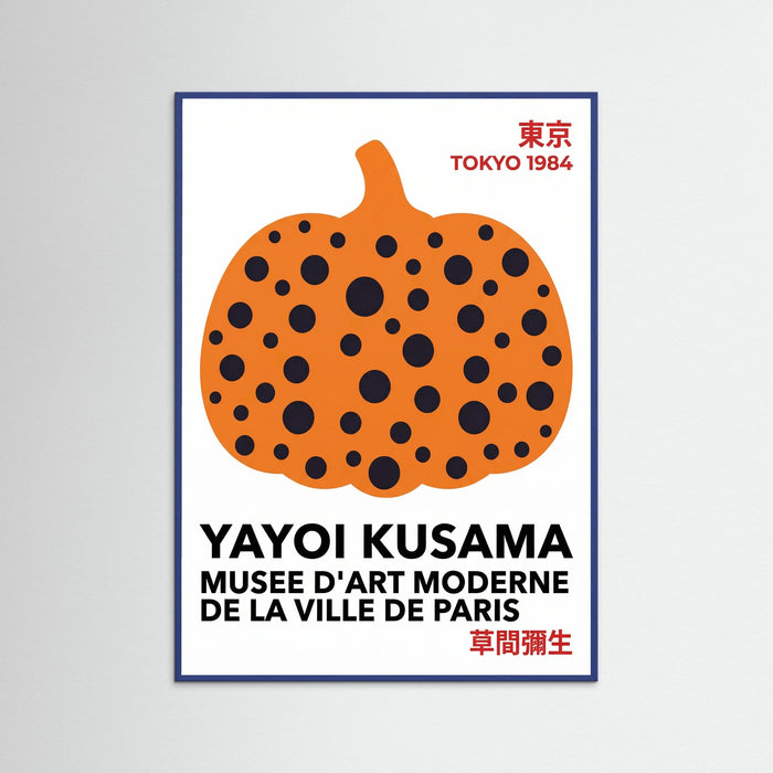 Blue Wood Kusama Polka Dots