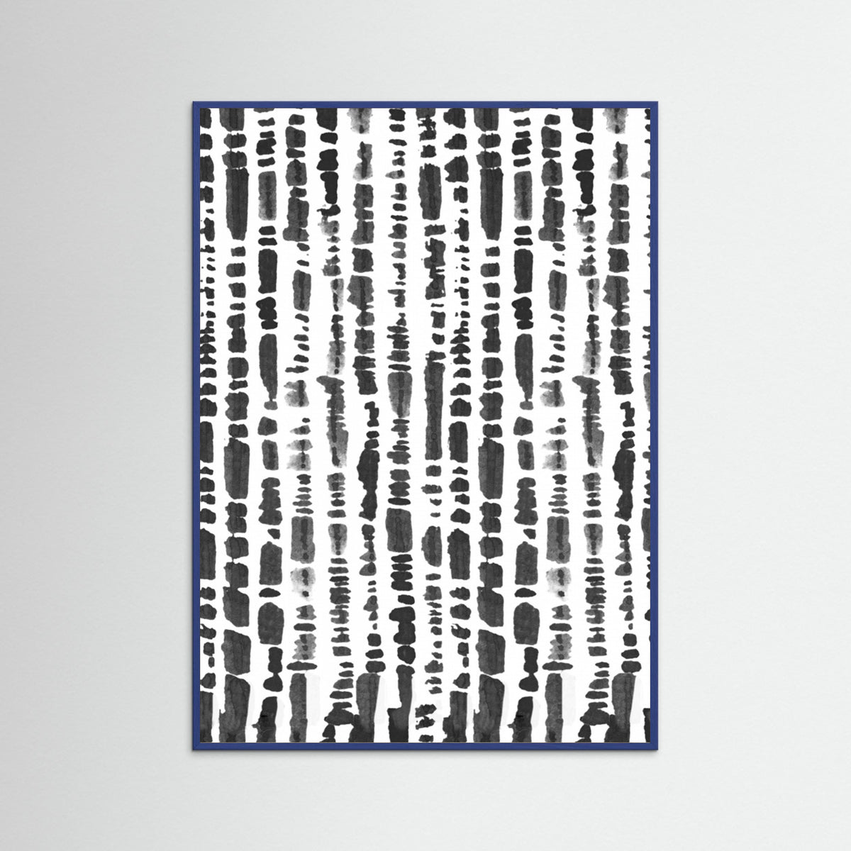 Blue Wood LINEAR Poster