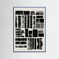 LINO CUT COMPOSITION Poster – poster and art print