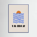 Affiche La Mer Abstract Ocean Poster No. 03 – affiche et impression d’art