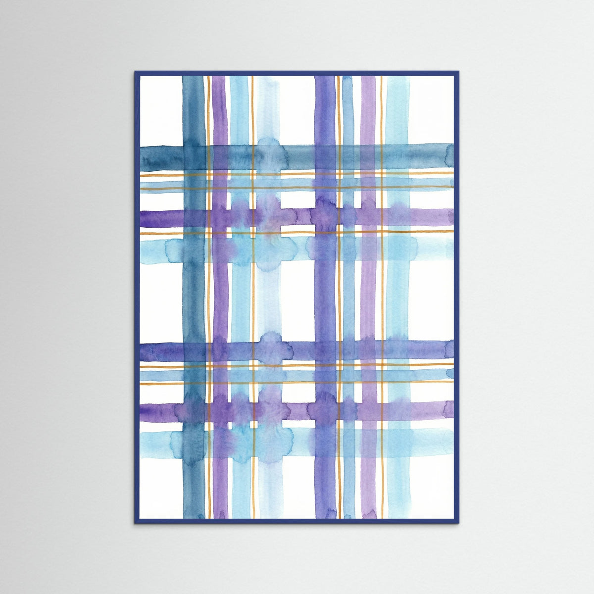 Blue Wood Lattice Hues