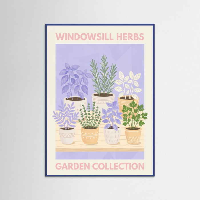 Blue Wood Lavender Blooms