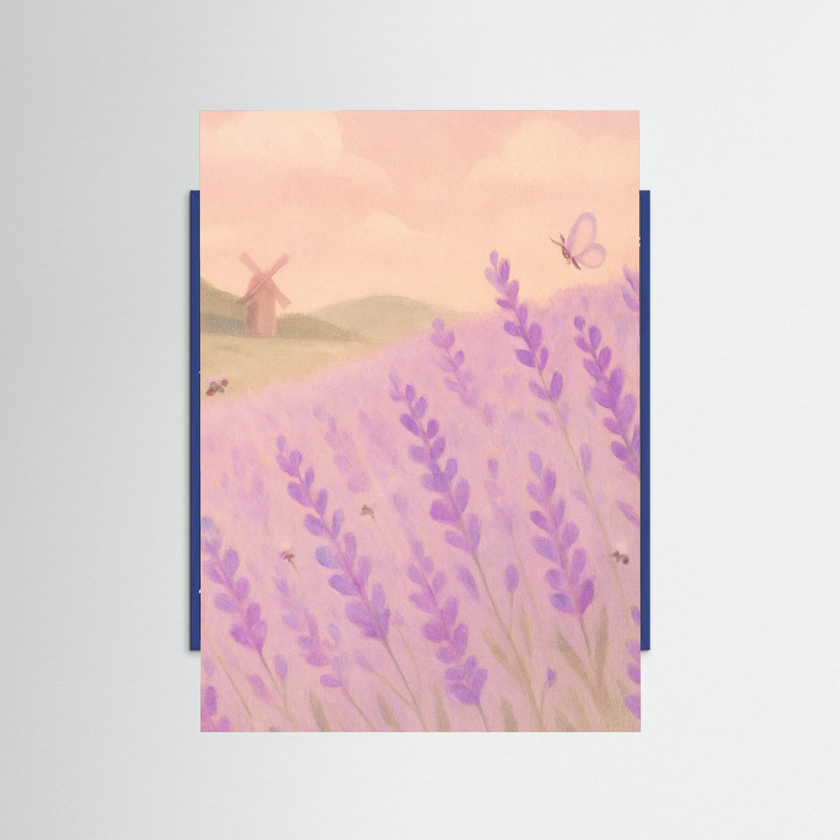 Blue Wood Lavender Dreams