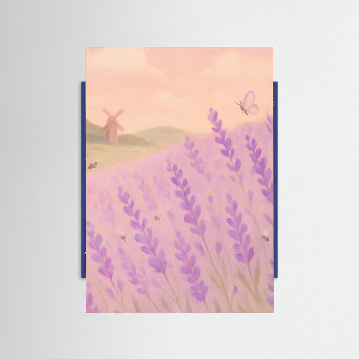 Blue Wood Lavender Dreams