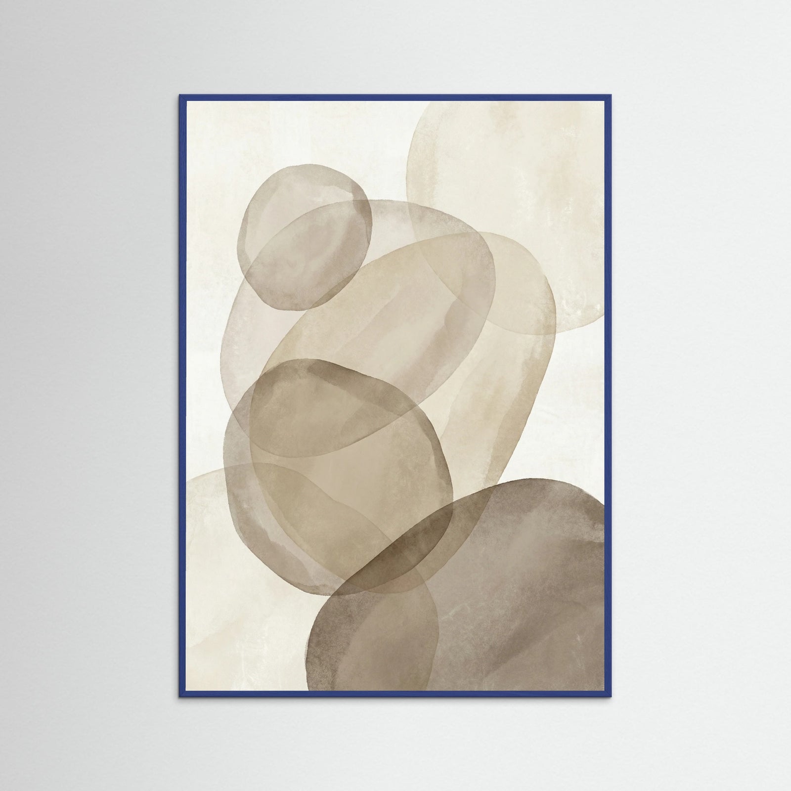 Blue Wood Layered Harmony