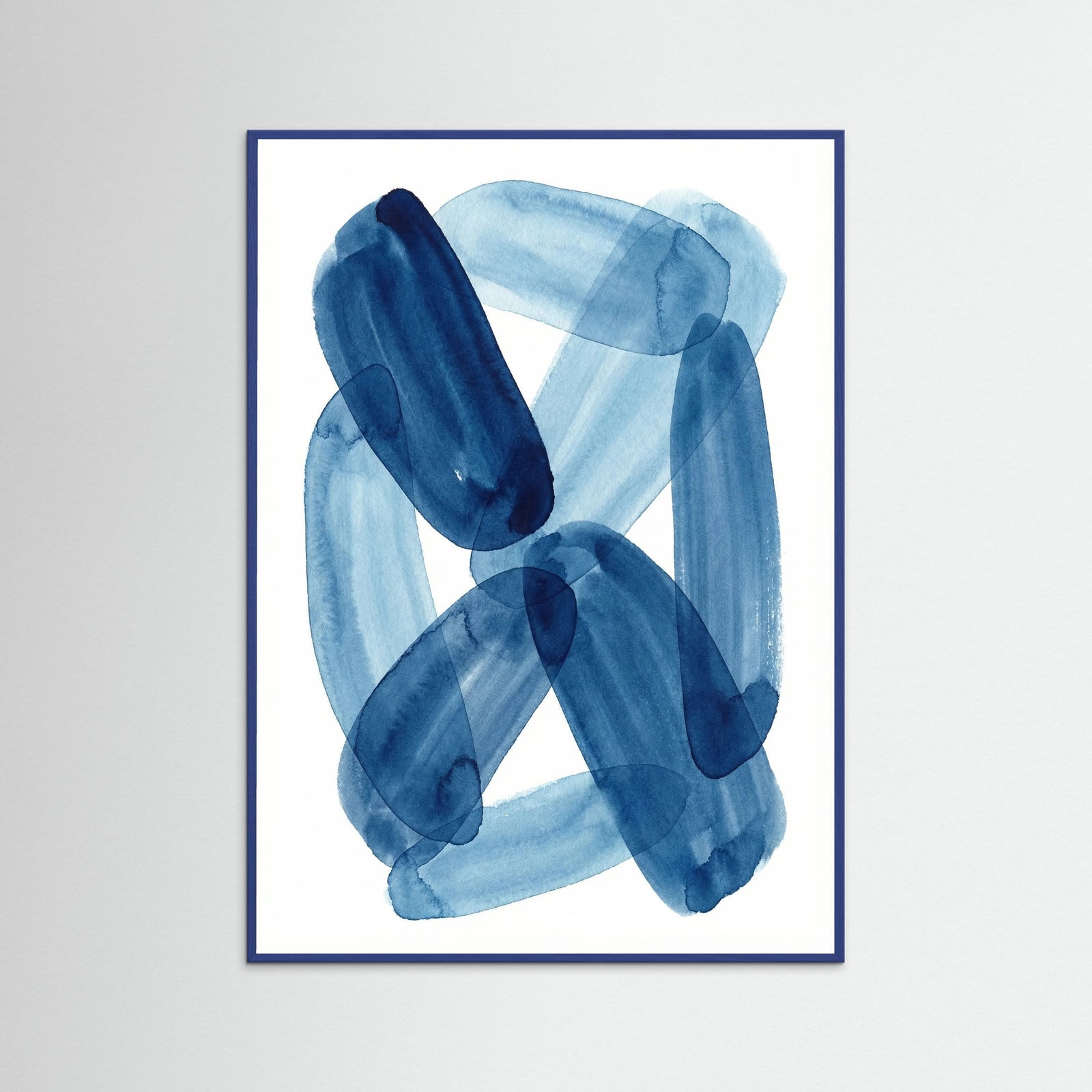 Blue Wood Layered Indigo
