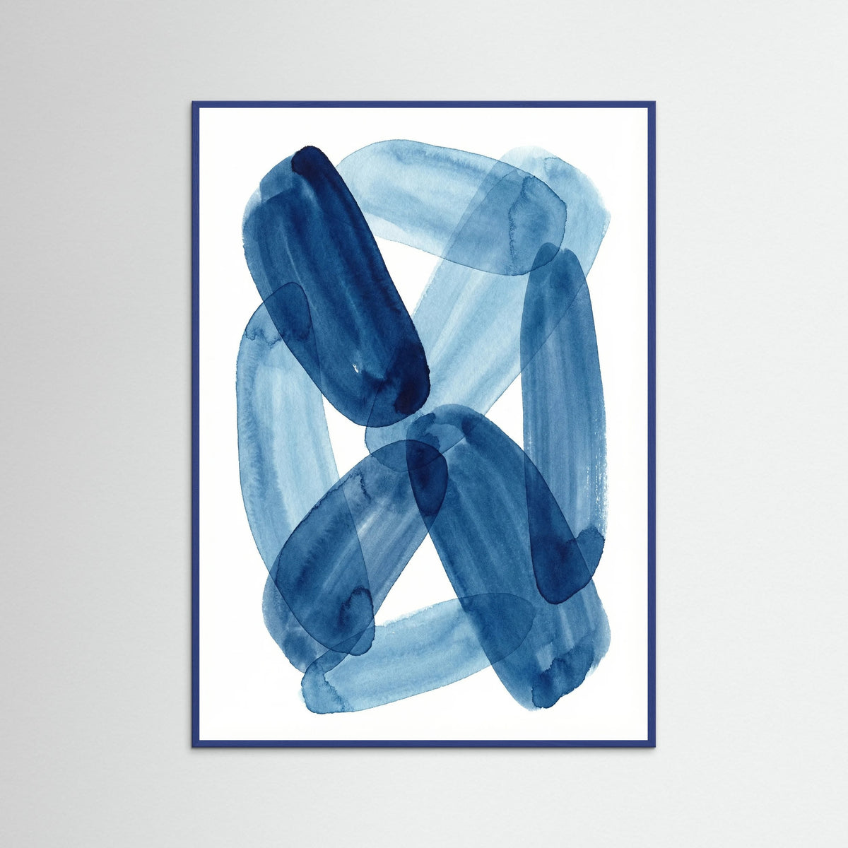 Blue Wood Layered Indigo