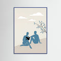 Blue Wood Leisurely Companions
