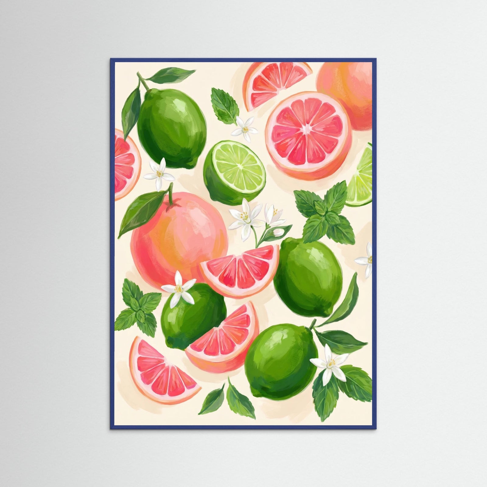 Blue Wood Lemon Zest Dream