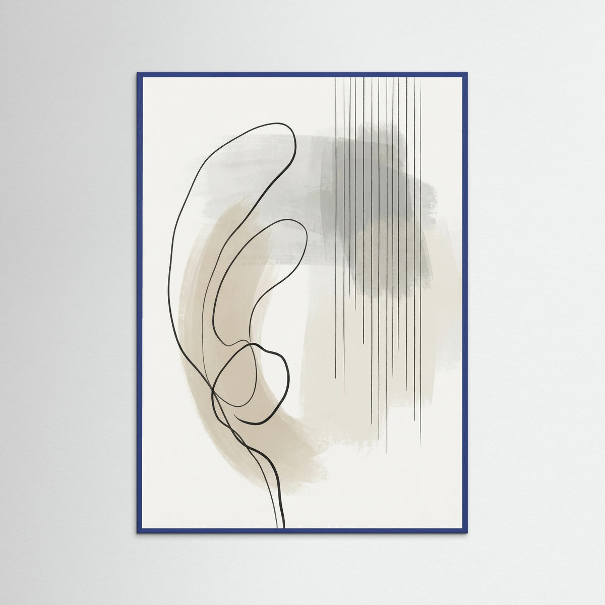 Blue Wood Linear Serenity