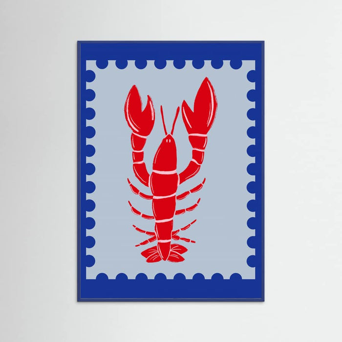 Lobster Card Poster – poster and art print
