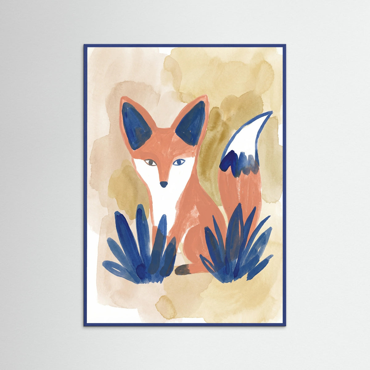 Blue Wood Loyal Companion