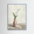 Blue Wood Lucky Clover Still Life