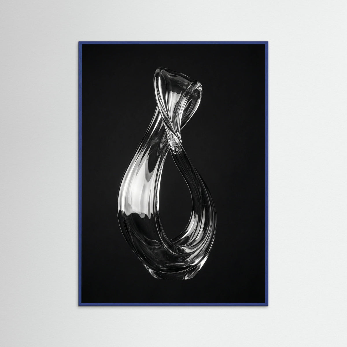 Blue Wood Luminous Forms Gray