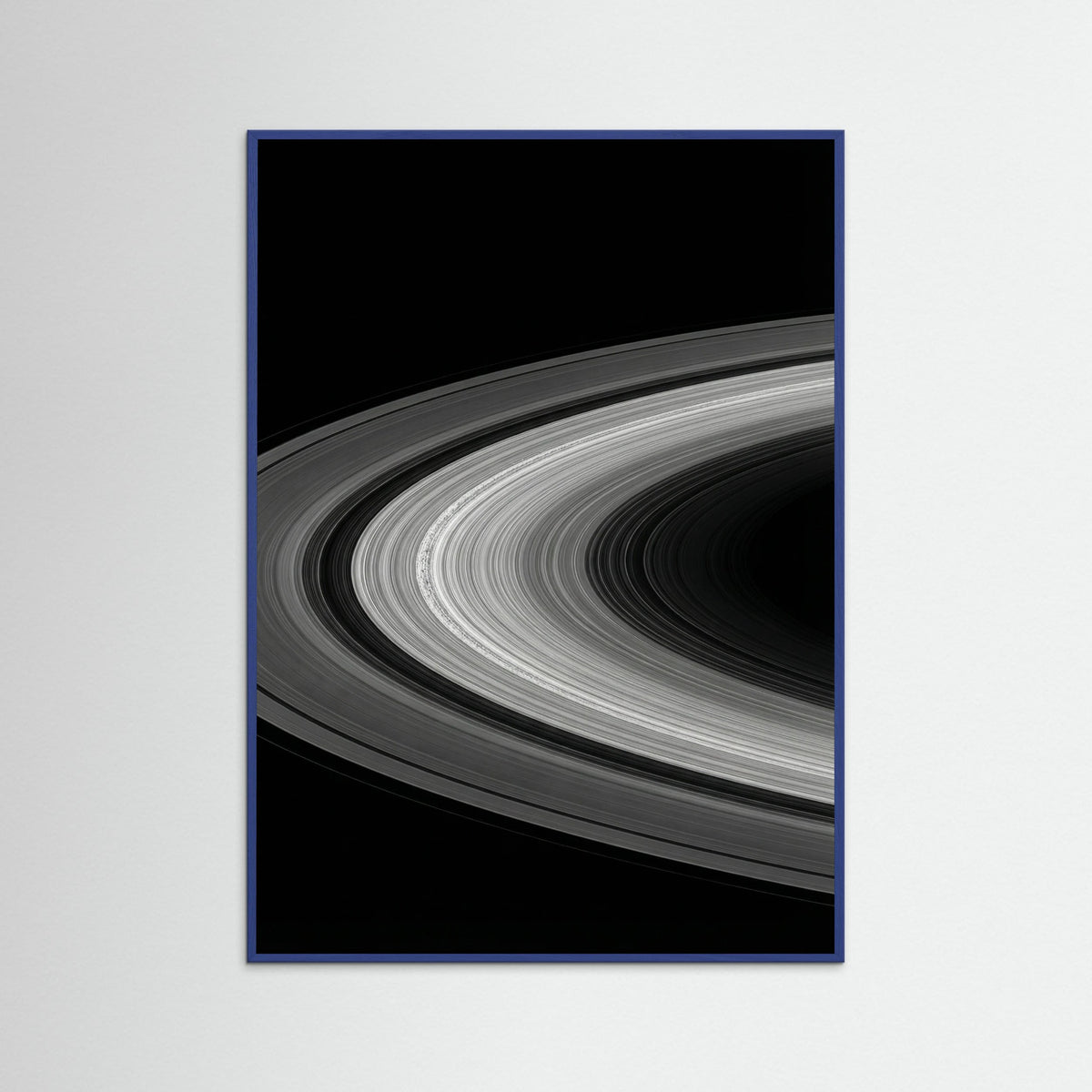 Blue Wood Lunar Crescent