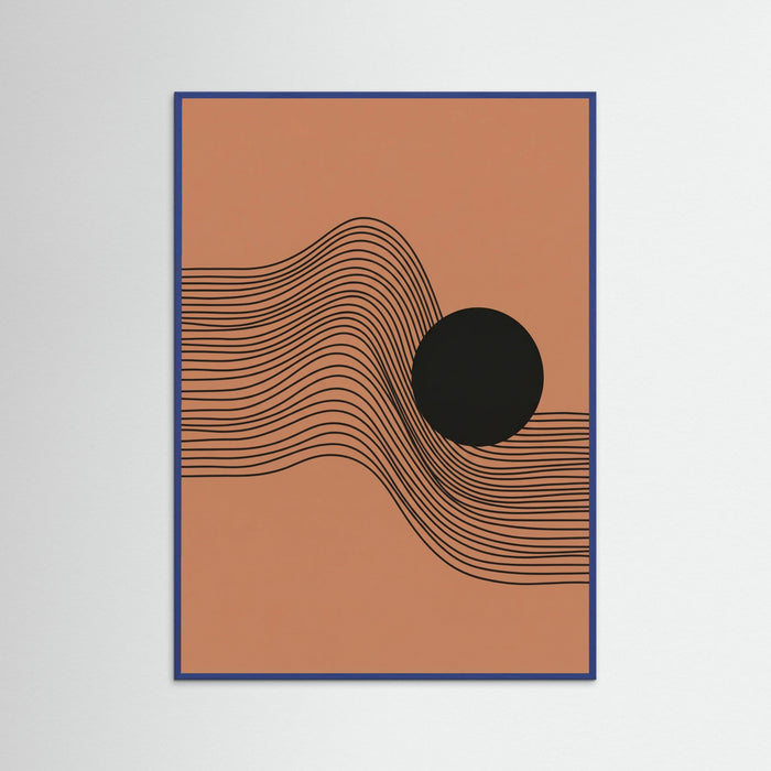 Blue Wood Lunar Rhythm