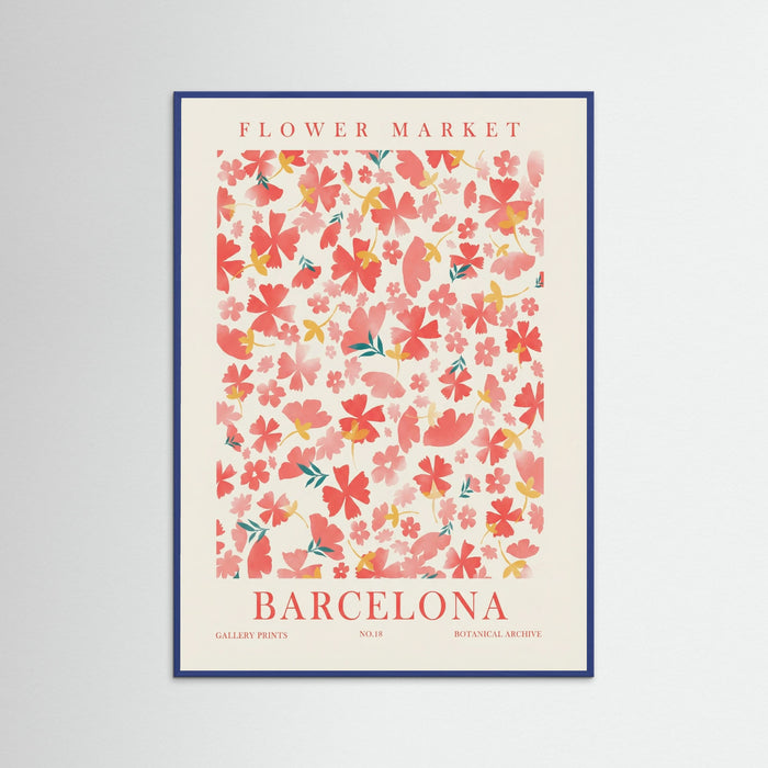 Blue Wood Market Blossom Barcelona
