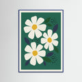 Blue Wood Market Daisy Charm