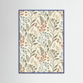 Blue Wood Meadow Bloom Motif