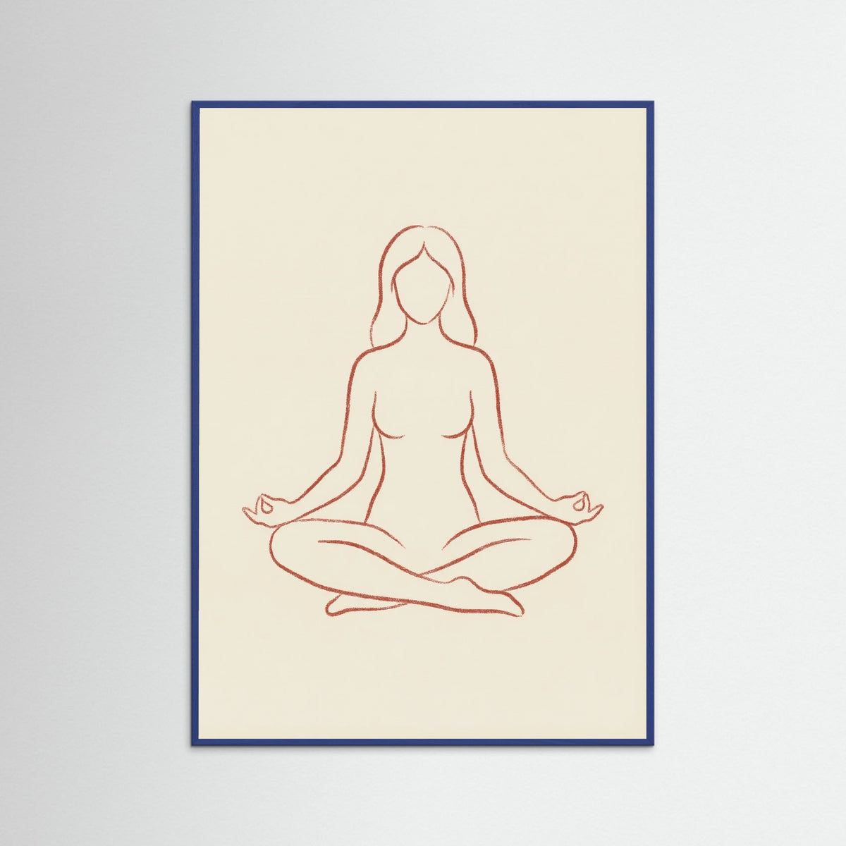 Blue Wood Meditative Bend