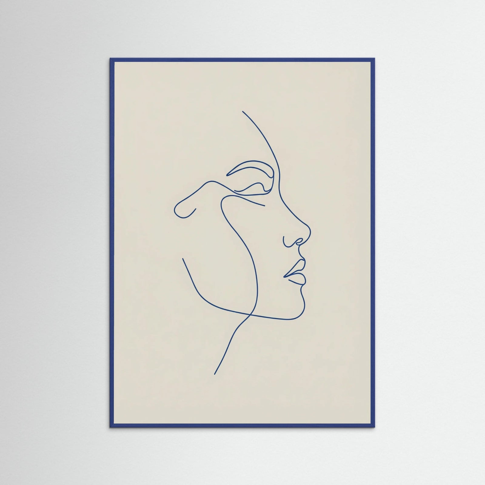 Blue Wood Meditative Pose