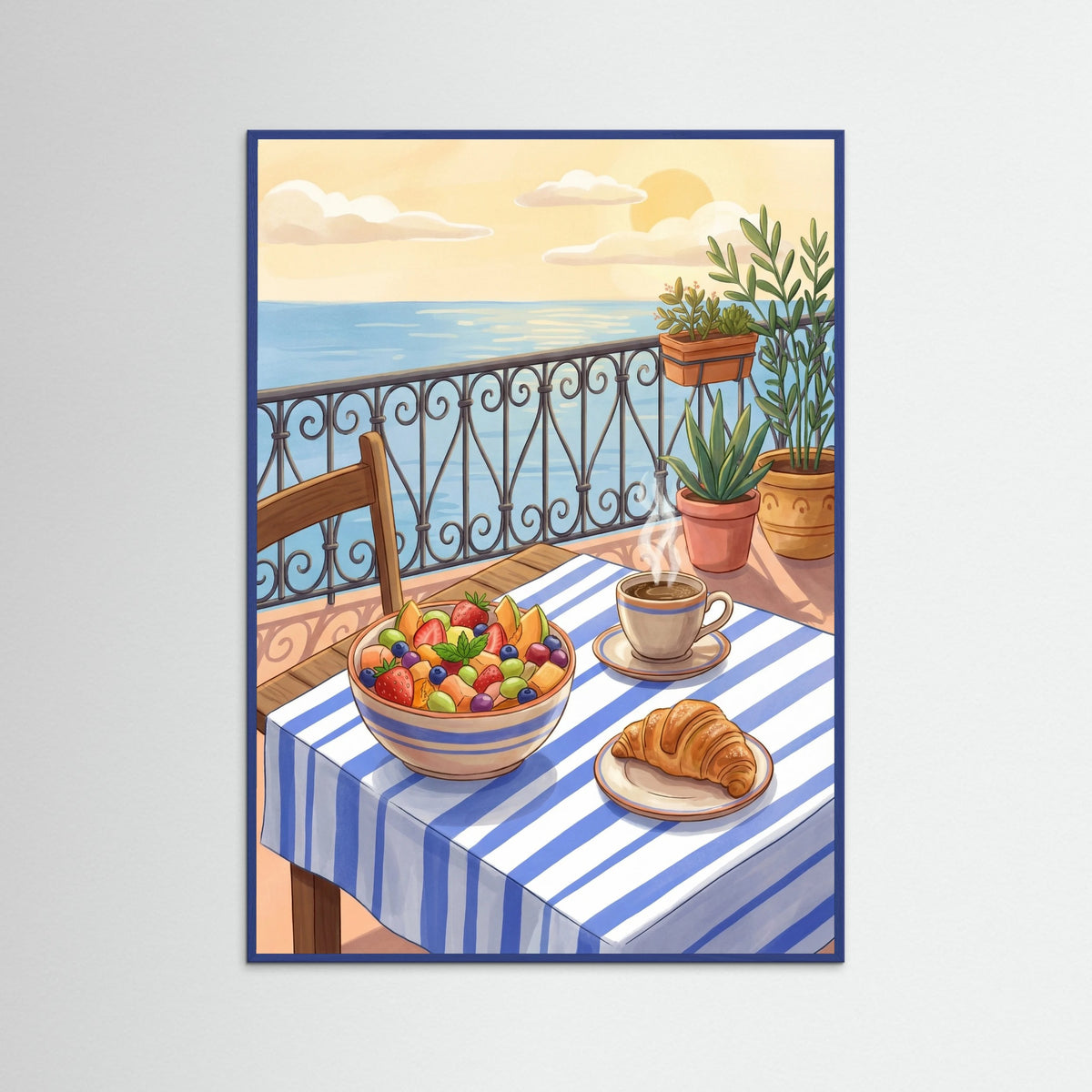 Blue Wood Mediterranean Feast