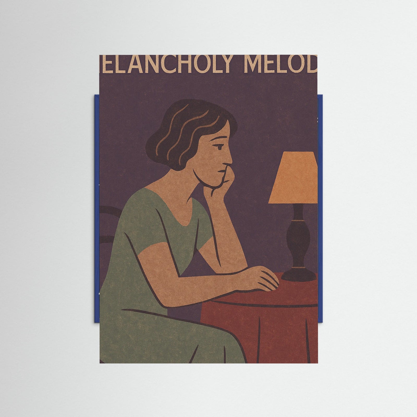 Blue Wood Melancholy Melody