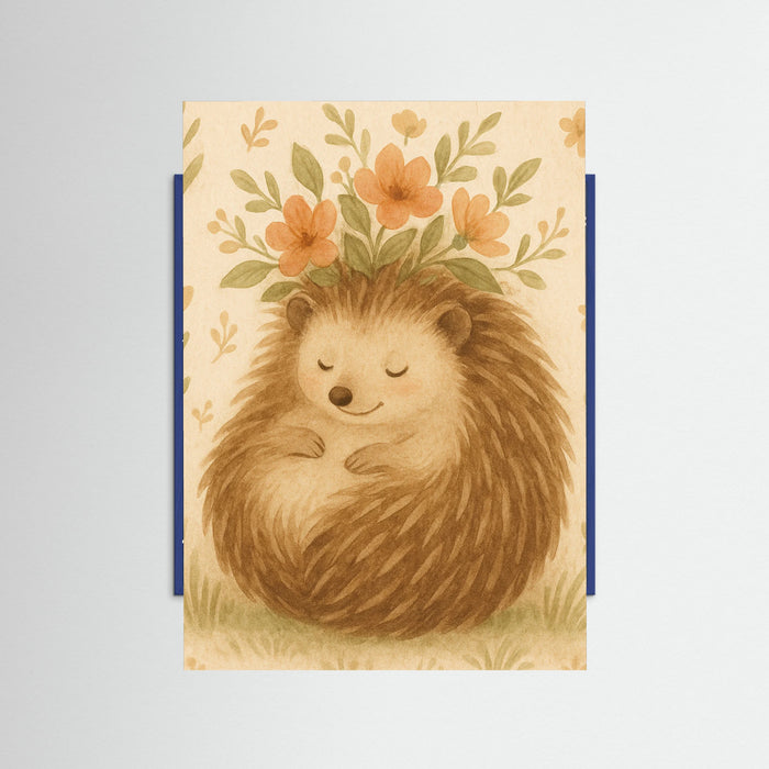 Blue Wood Mellow Hedgehog