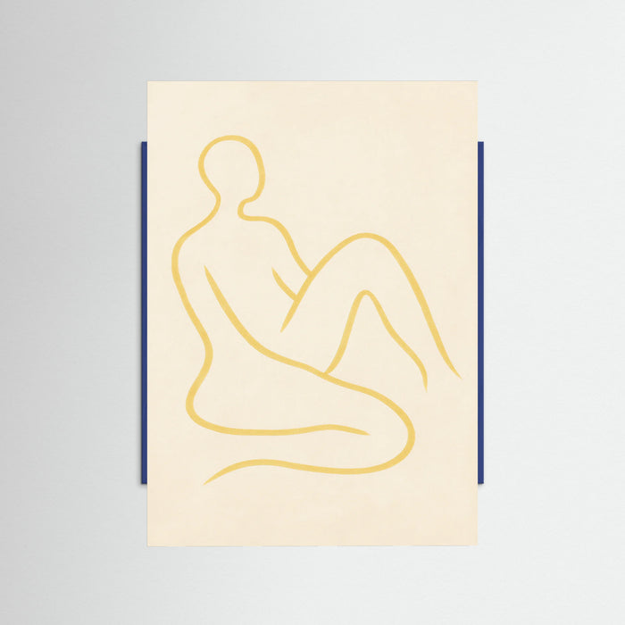 Blue Wood Mellow figure