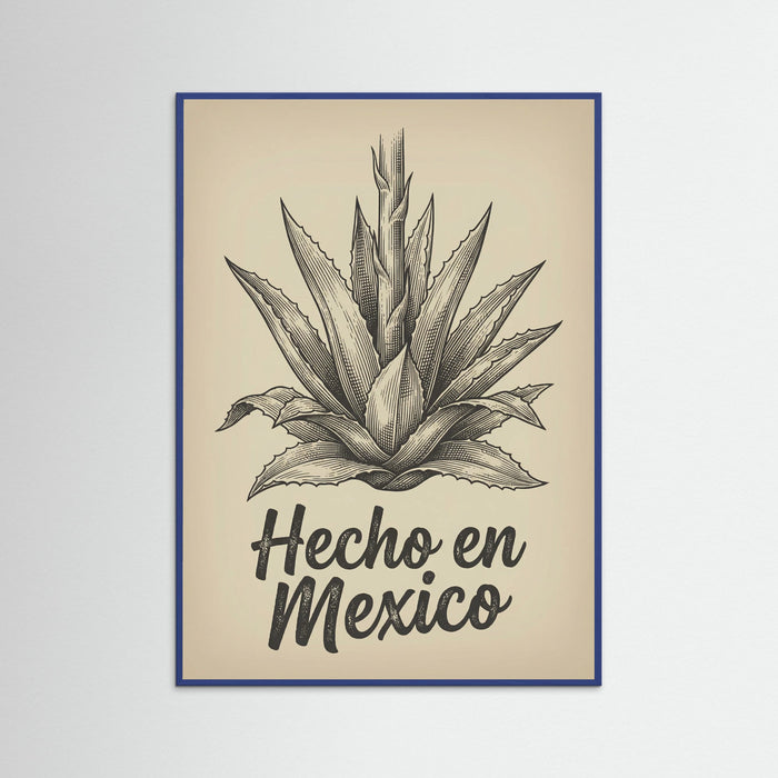 Blue Wood Mexican Rooster