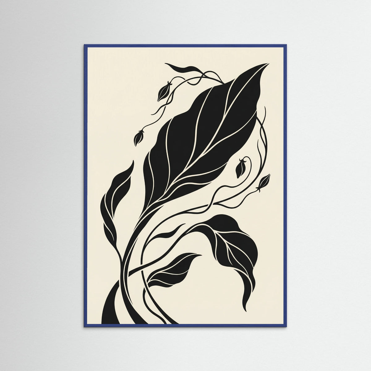 Blue Wood Midnight Bloom