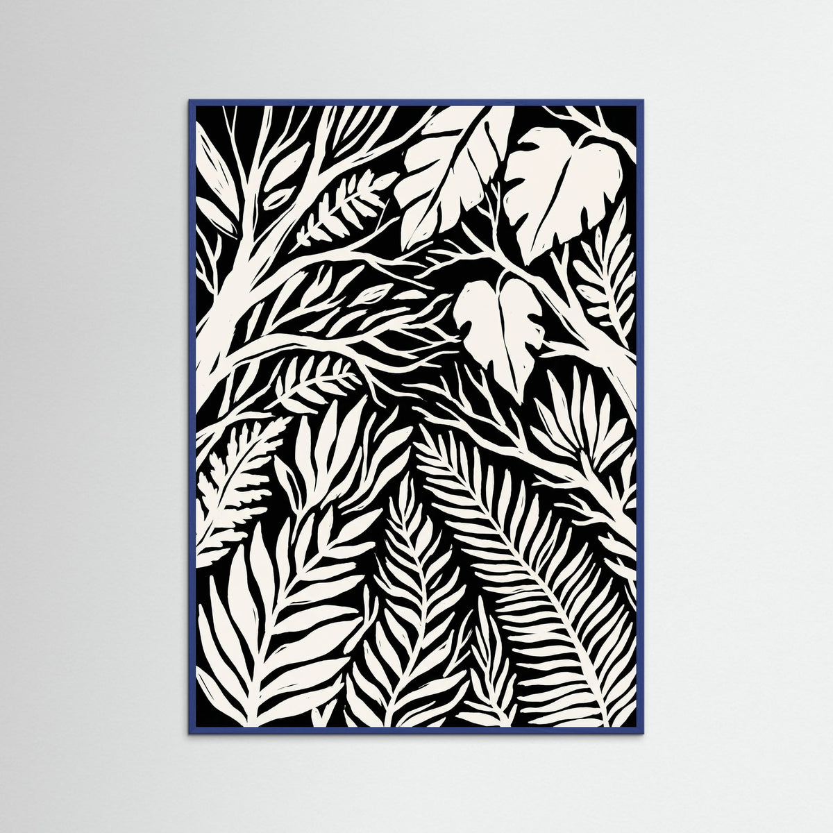 Blue Wood Midnight Bloom