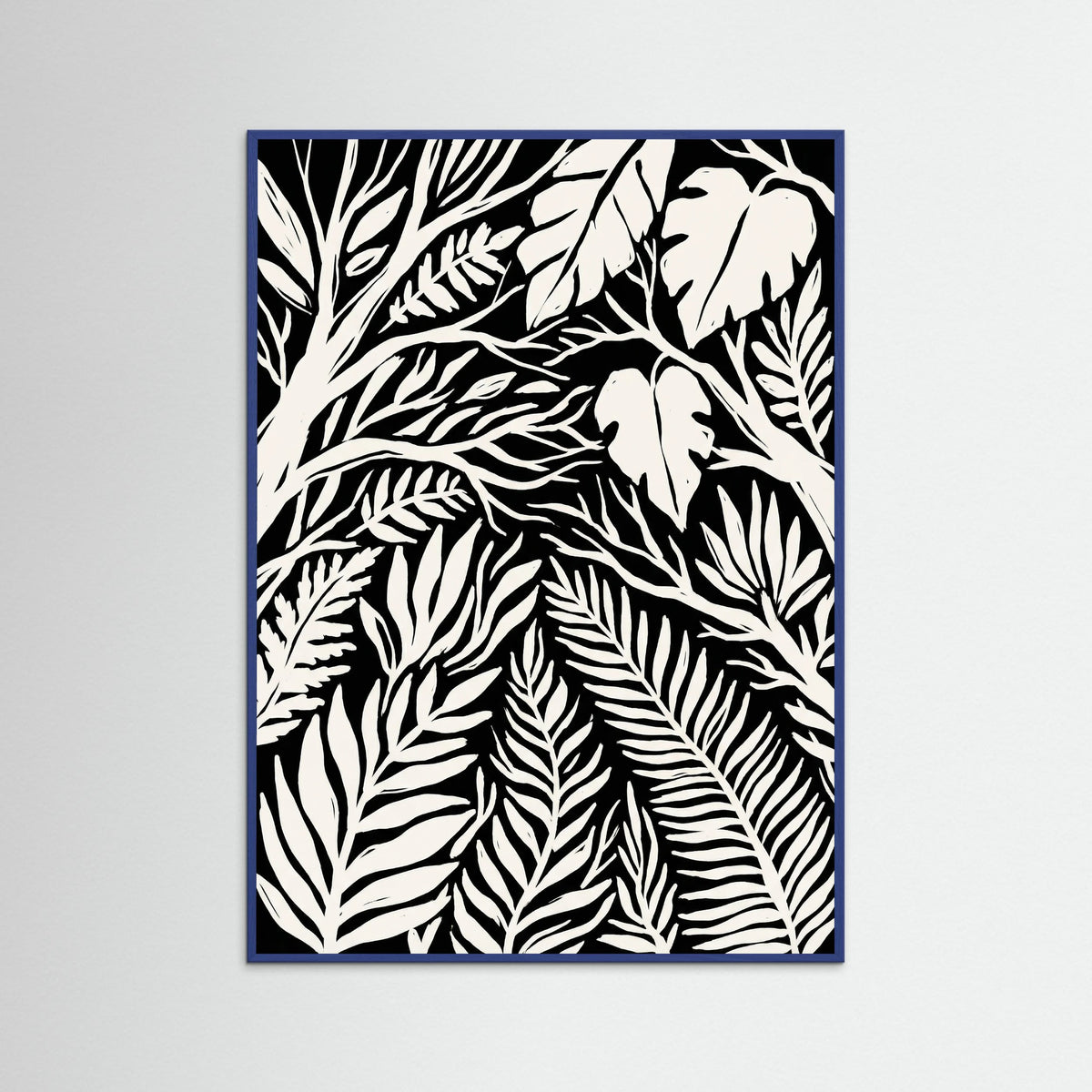 Blue Wood Midnight Bloom