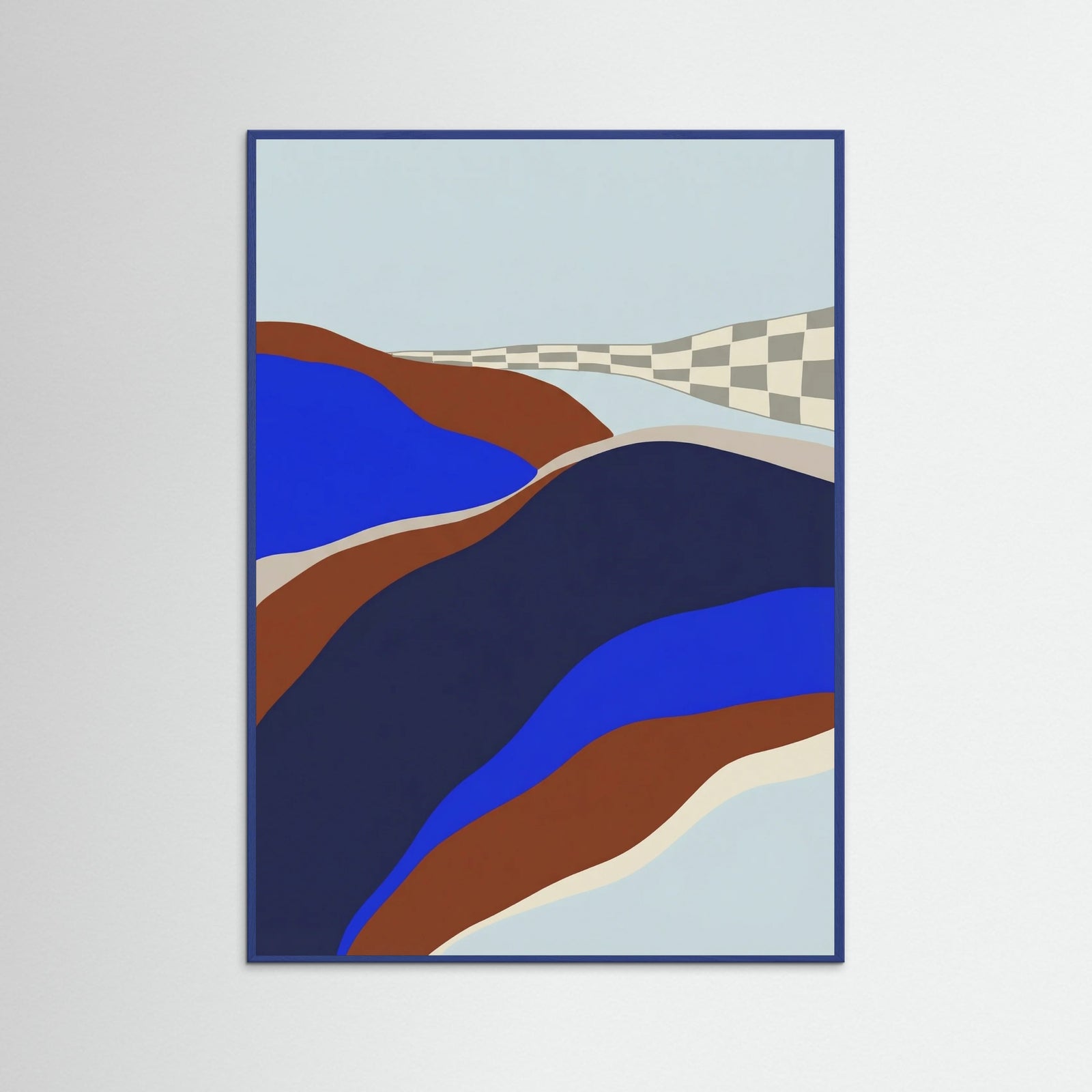 Blue Wood Midnight Embrace Navyblue