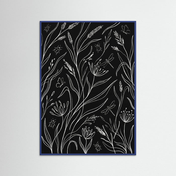 Blue Wood Midnight Garden