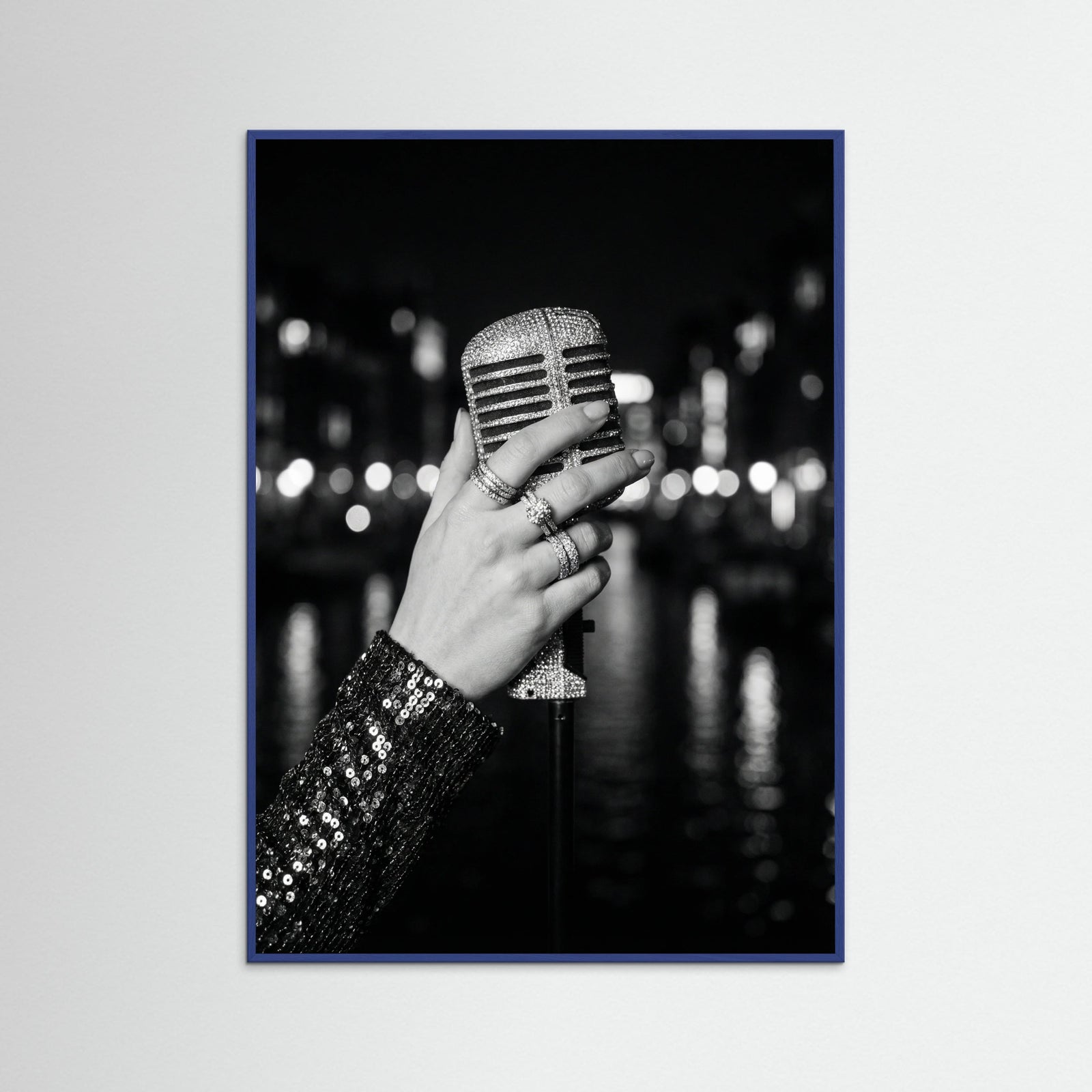 Blue Wood Midnight Glamour