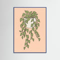 Blue Wood Minimalist Botanica