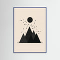 Blue Wood Minimalist Flight
